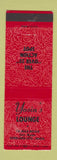 Matchbook Cover - Yosin's Lounge Sterling Heights MI