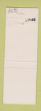 Matchbook Cover - Yosin's Lounge Sterling Heights MI