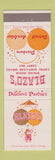Matchbook Cover - Blazo's Restaurant Detroit Ann Arbor Dearborn MI