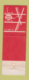 Matchbook Cover - Vintage House Fraser MI