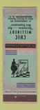 Matchbook Cover - Chic Millinery Binghampton NY WEAR