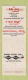 Matchbook Cover - Hobo Joe's Coffee Shops Phoenix Tucson AZ Flagstaff