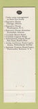 Matchbook Cover - Condado Beach Hotel San Juan Puerto Rico