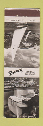 Matchbook Cover - French National Railroads REAL PHOTO WEAR