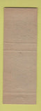 Matchbook Cover - Leitner Fuel