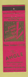 Matchbook Cover - The Angle Niagara Falls NY restaurant RED