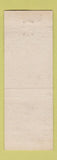Matchbook Cover - The Angle Niagara Falls NY restaurant RED