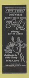 Matchbook Cover - Boston Store Berea OH girlie