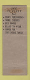Matchbook Cover - Boston Store Berea OH girlie