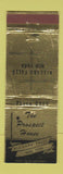 Matchbook Cover - Prospect House Niagara Falls NY