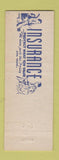 Matchbook Cover - State Bank Eden Valley MN low phone #
