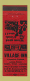 Matchbook Cover - Village Inn East Rochester NY RED