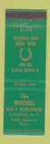 Matchbook Cover - Mitchell Bar Restaurant Ellenville NY