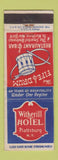 Matchbook Cover - Witherill Hotel Plattsburg NY