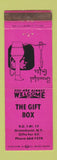 Matchbook Cover - The Gift Box Greenhurst NY WORN