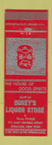 Matchbook Cover - Corey's Liquor Store Syracuse NY