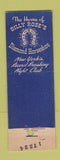 Matchbook Cover - Hotel Paramount New York City