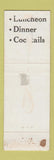Matchbook Cover - University Restaurant Greenwich Village New York CIty