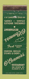 Matchbook Cover - O'Connors Restaurant Albany NY WEAR