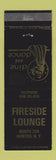 Matchbook Cover - Fireside Lounge Hunter NY