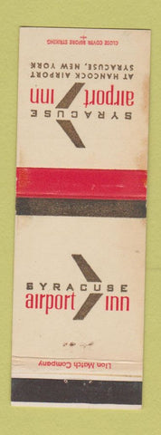 Matchbook Cover - Syracuse Airport Inn Syracuse NY WEAR