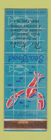 Matchbook Cover - The Keuka Restaurant Penn Yan NY lobster WEAR