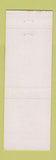Matchbook Cover - The Yates Hotel Syracuse NY