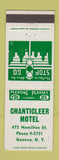 Matchbook Cover - Chanticleer Motel Geneva NY