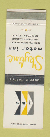 Matchbook Cover - Skyline Motor Inn New York City