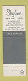 Matchbook Cover - Skyline Motor Inn New York City