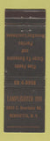 Matchbook Cover - Lamplighter Inn Henrietta NY