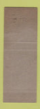 Matchbook Cover - Wallin Plumbing Crane Fixtures Irving NY
