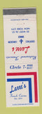 Matchbook Cover - Larre's Restaurant French New York City