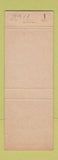 Matchbook Cover - Mememsha Bar New York City