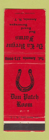 Matchbook Cover - Le La Vergne Farms Amenia NY