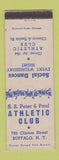 Matchbook Cover - SS Peter & Paul Athletic Club Buffalo NY