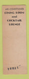 Matchbook Cover - Hotel Abbey New York City WEAR