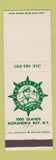 Matchbook Cover - Pine Tree Point Lodge Club Alexandria Bay NY