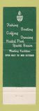 Matchbook Cover - Pine Tree Point Lodge Club Alexandria Bay NY