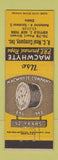 Matchbook Cover - Macwhyte Wire Rope RC Neal Buffalo NY 1948