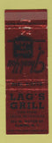 Matchbook Cover - Lag's Grill Elmira NY