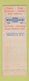 Matchbook Cover - Stimpson Metal Goods Brooklyn NY eyelets rivets