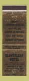 Matchbook Cover - Cloverleaf Hotel Irving NY