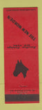 Matchbook Cover - New Worden Saratoga Springs NY