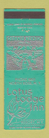 Matchbook Cover - Lotus Lodge Inn Resort NY