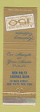 Matchbook Cover - New Paltz Savings Bank NY