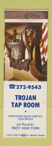 Matchbook Cover - Trojan Tap Room Troy NJ WEAR
