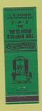 Matchbook Cover - Buffalo Irish Club NY