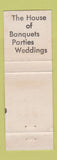 Matchbook Cover - Taylor's Country House Norwich NY WEAR