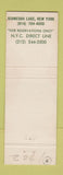 Matchbook Cover - The Concord Kiamesha Lake NY